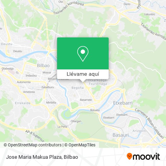 Mapa Jose Maria Makua Plaza