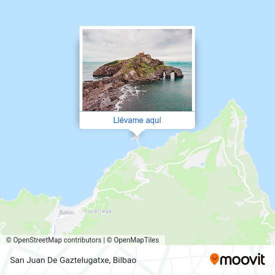 Mapa San Juan De Gaztelugatxe