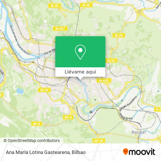 Mapa Ana María Lotina Gastearena