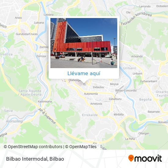 Mapa Bilbao Intermodal