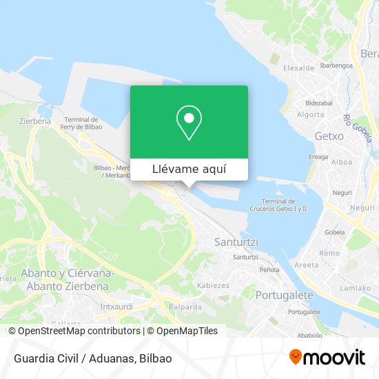 Mapa Guardia Civil / Aduanas