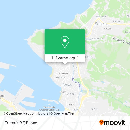 Mapa Frutería R.F