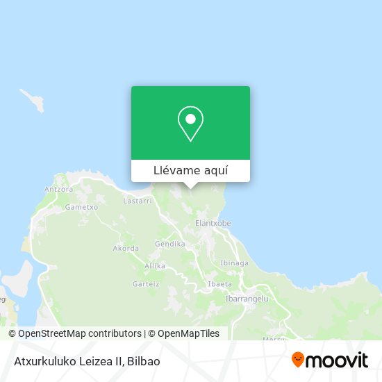 Mapa Atxurkuluko Leizea II