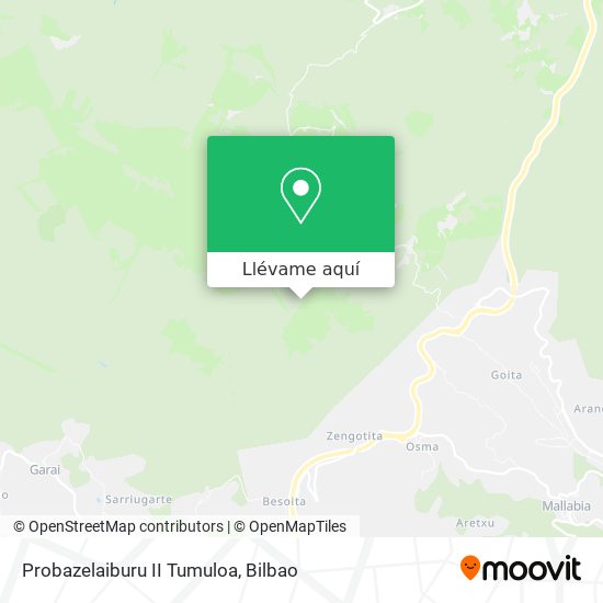 Mapa Probazelaiburu II Tumuloa
