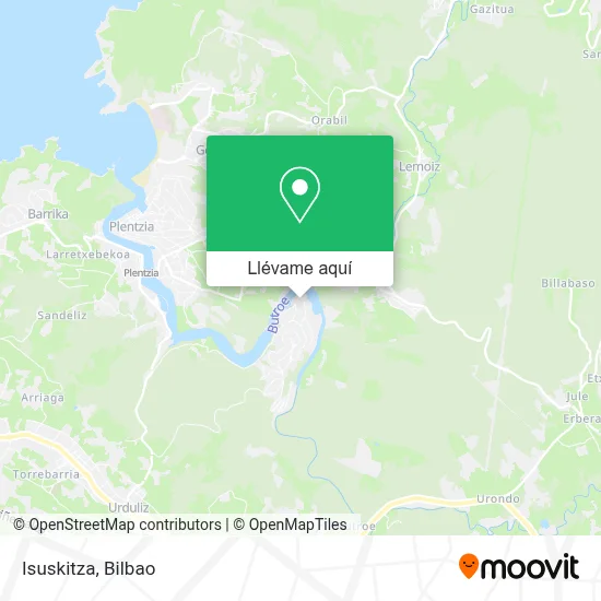 Mapa Isuskitza