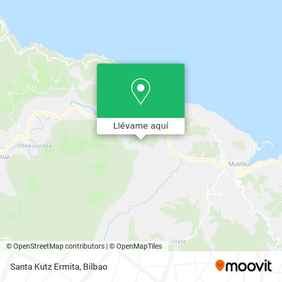 Mapa Santa Kutz Ermita