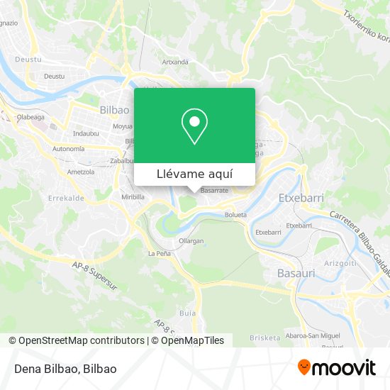 Mapa Dena Bilbao