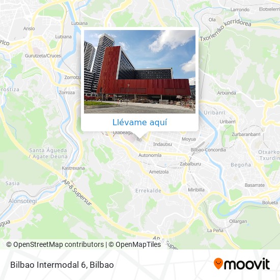 Mapa Bilbao Intermodal 6