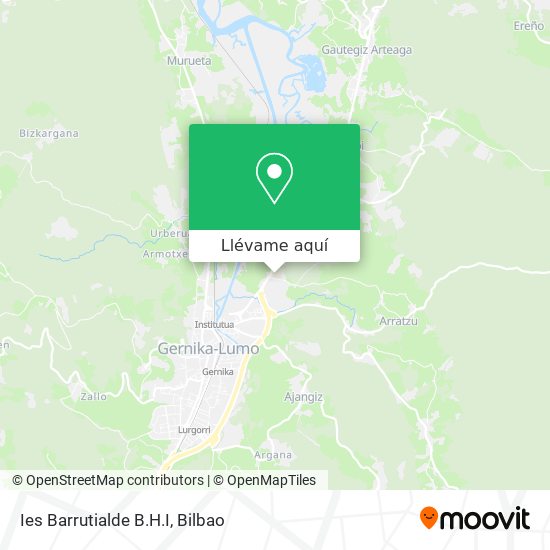 Mapa Ies Barrutialde B.H.I