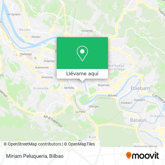 Mapa Miriam Peluqueria