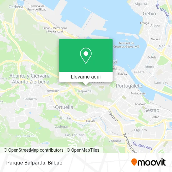 Mapa Parque Balparda