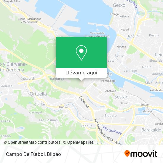 Mapa Campo De Fútbol