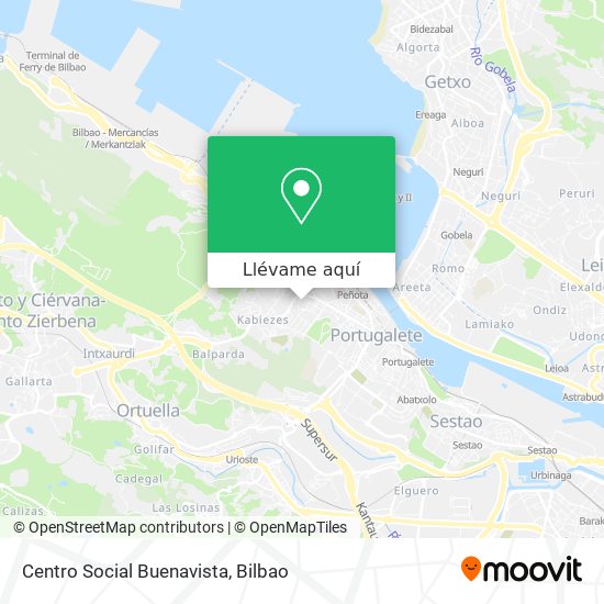 Mapa Centro Social Buenavista