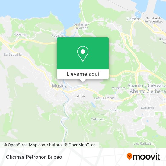 Mapa Oficinas Petronor