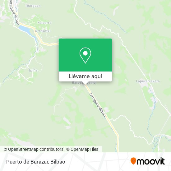 Mapa Puerto de Barazar