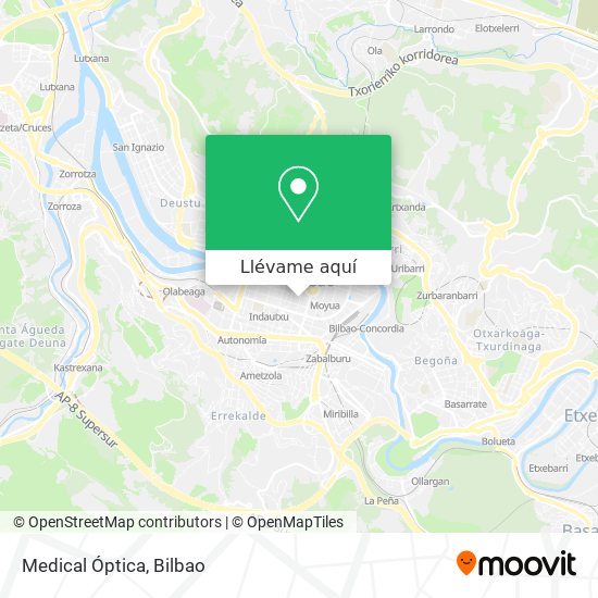 Mapa Medical Óptica