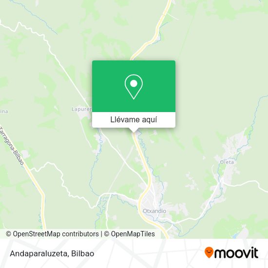 Mapa Andaparaluzeta