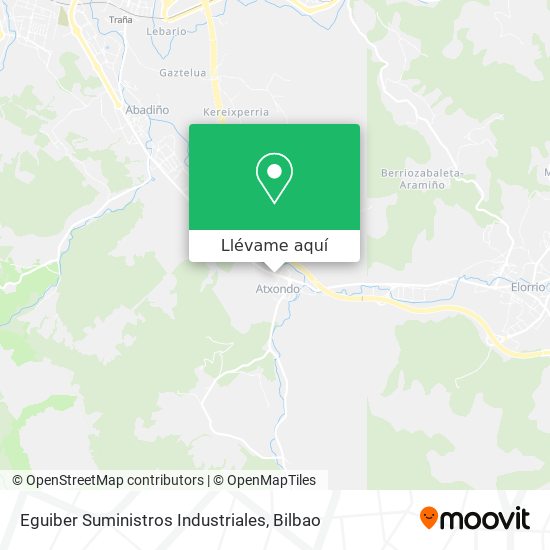 Mapa Eguiber Suministros Industriales
