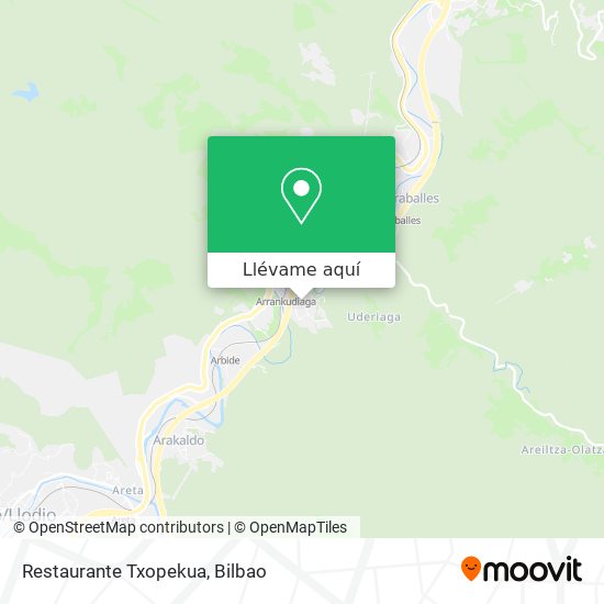 Mapa Restaurante Txopekua