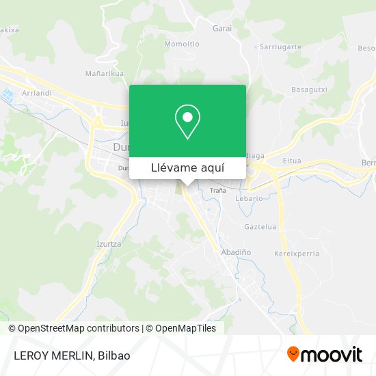 Mapa LEROY MERLIN