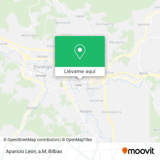 Mapa Aparicio Leon, a.M