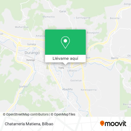 Mapa Chatarrería Matiena
