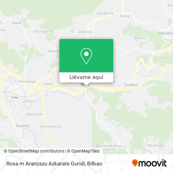 Mapa Rosa m Aranzazu Azkarate Guridi