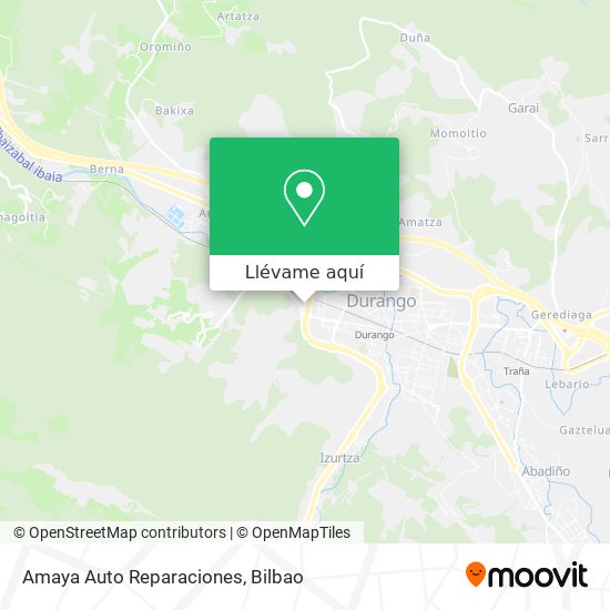 Mapa Amaya Auto Reparaciones