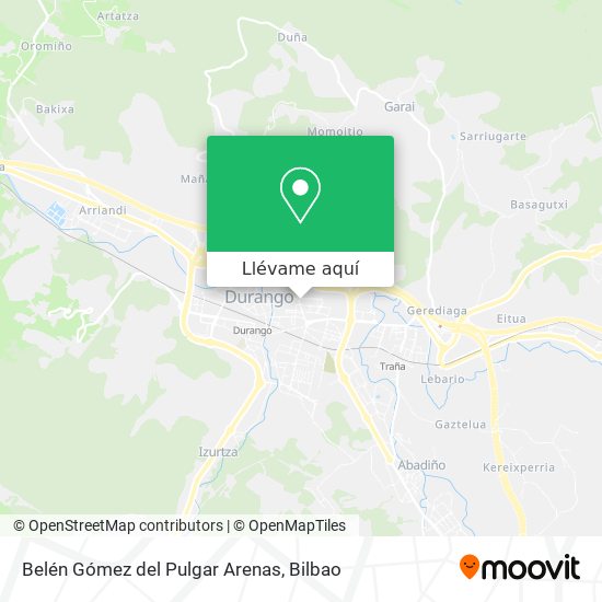Mapa Belén Gómez del Pulgar Arenas