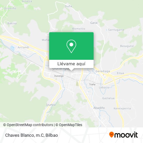 Mapa Chaves Blanco, m.C