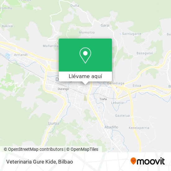 Mapa Veterinaria Gure Kide