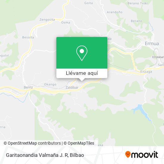 Mapa Garitaonandia Valmaña J. R