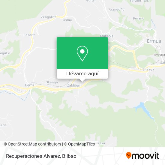 Mapa Recuperaciones Alvarez