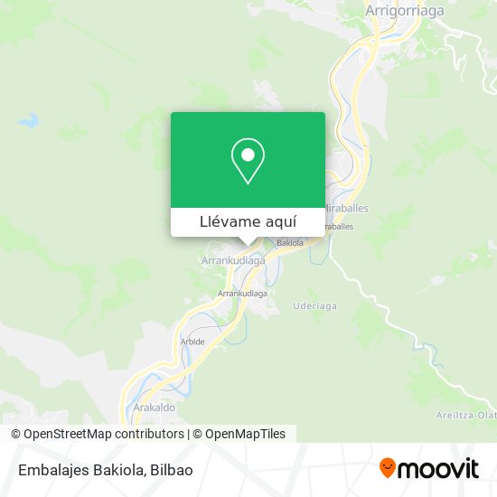 Mapa Embalajes Bakiola