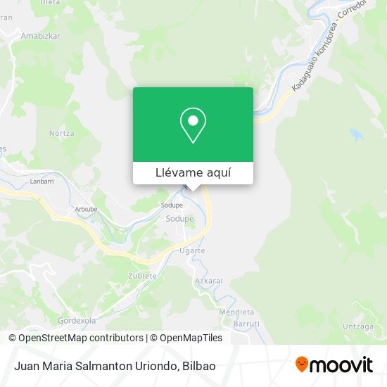 Mapa Juan Maria Salmanton Uriondo