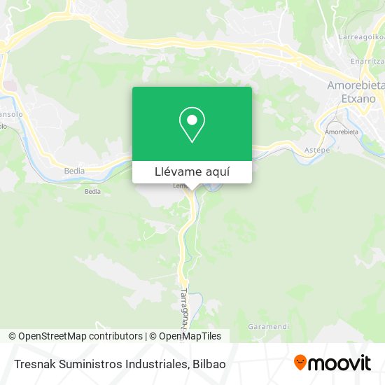 Mapa Tresnak Suministros Industriales