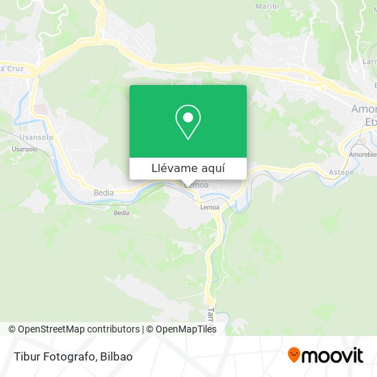 Mapa Tibur Fotografo