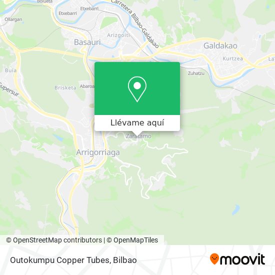 Mapa Outokumpu Copper Tubes