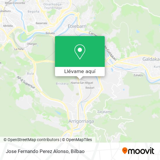 Mapa Jose Fernando Perez Alonso