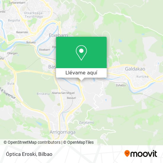 Mapa Óptica Eroski