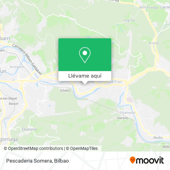 Mapa Pescaderia Somera