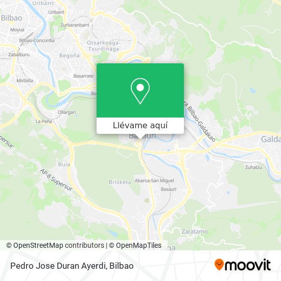 Mapa Pedro Jose Duran Ayerdi