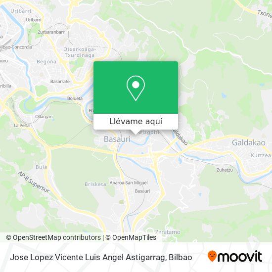 Mapa Jose Lopez Vicente Luis Angel Astigarrag