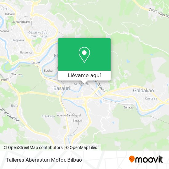 Mapa Talleres Aberasturi Motor