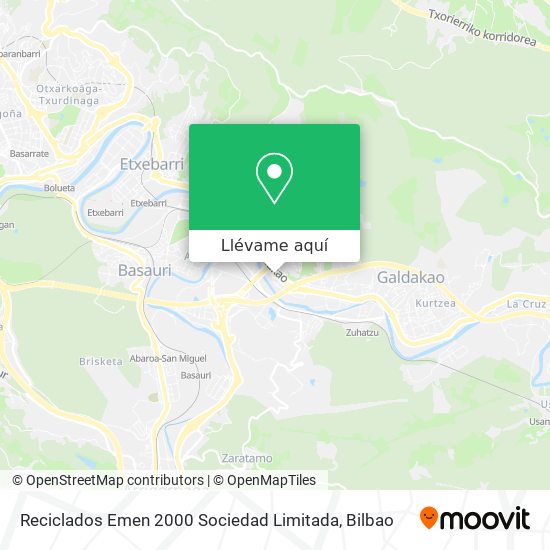 Mapa Reciclados Emen 2000 Sociedad Limitada