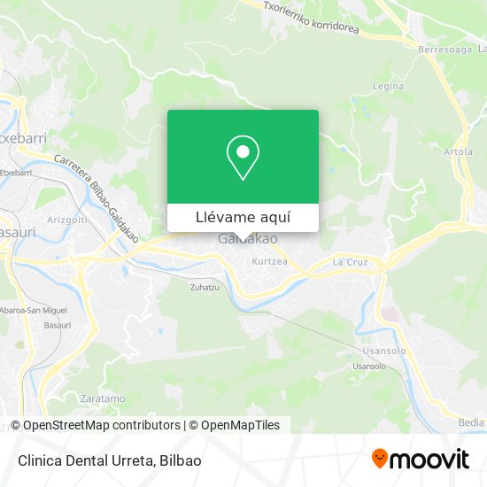 Mapa Clinica Dental Urreta