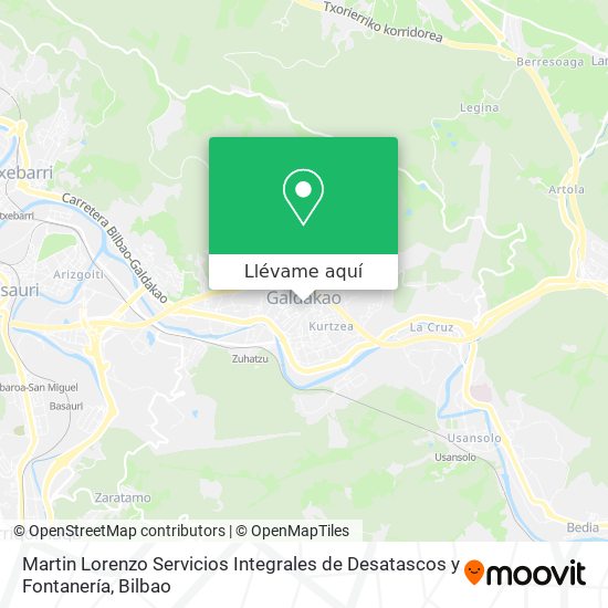 Mapa Martin Lorenzo Servicios Integrales de Desatascos y Fontanería