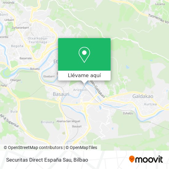 Mapa Securitas Direct España Sau