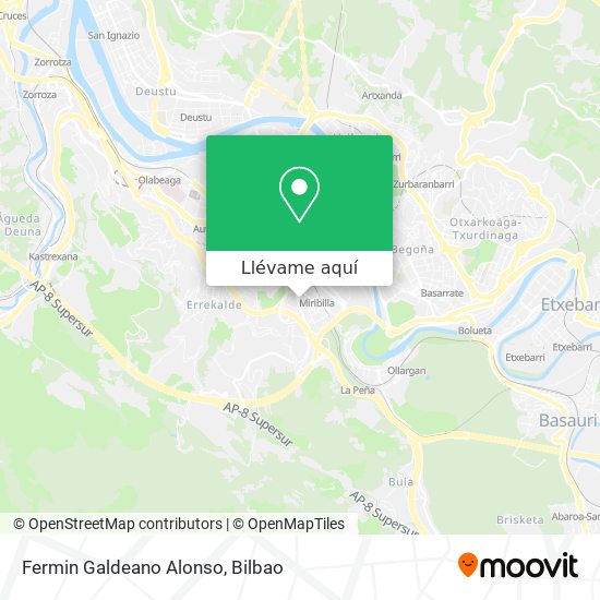 Mapa Fermin Galdeano Alonso