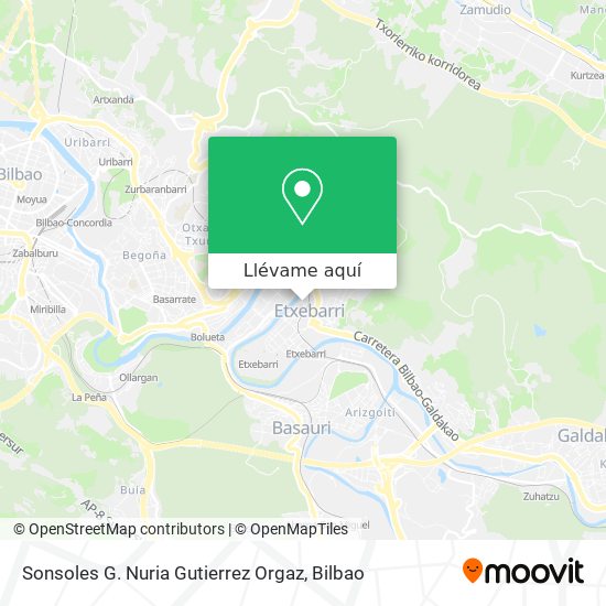Mapa Sonsoles G. Nuria Gutierrez Orgaz